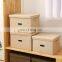 Large Capacity Foldable Linen Storage Boxes Cloth Storage Baskets Closet Organizer Home Organizer