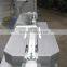sausage making machine with high speed twister
