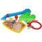 Children indoor playground portable plastic basketball stands for kids