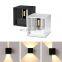 Modern Led Wall Lamp Indoor Stair Light Fixture Bedside Loft Living Room Up Down Home Hallway Lampada 6W Wall Sconces