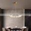 Ball LED Chandelier Hotel Living Room Decorative Lighting Acrylic Ball Pendant Light