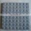 Grey granite tactile paving tile