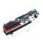 Plastic 3D printing Handle Stainless Steel Outdoor Camping Tactical Folding Pocket Knife with Belt Clip