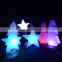smart Christmas lights /Rechargeable 16 Colors PE Plastic Christmas Star Grow Holiday Lighting LED for Decoration