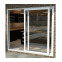 Aluminium Exterior Patio Double Tempered Glass Sliding Door with Security Screen