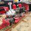 Children mini rail road train for indoor and outdoor amusement park