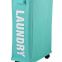 Customizable Color Rectangular Laundry Hamper with Wheels Easy-to-Operate Polyester Design for Home Bathroom Packed in Carton