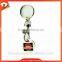 2015 Promotional metal plastic trolley coin keyring/keychain