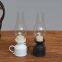 Vintage Oil Lamp Lamps, LED Flameless Design for Home & Restaurant Desktop Ornament