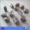 Cemented carbide of parabolic mashroom buttons for coal mining drilling bit
