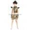 wholesale cheap dance costumes performance dancewear children dance costumes gold /black/red