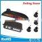 4 rear sensors Led parking sensor system Reverse backup with Beeper alarm