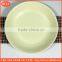 color mud soil porcelain ceramic color plate Special-shaped soup plate bright colorful heated dinner plate