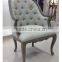 Unique shape design elegant sofa chair,living room furniture fabric sofa chair