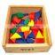 Promotional Wooden Puzzle Toys Educational Block Sets Puzzle Blocks Box
