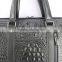 2016 cowhide carteras mujeres black genuine leather men's briefcase Custom laptop bag unique used briefcase  china