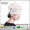 Bridal Wedding Hats for Women Sinamay Church Hat Fascicnator