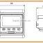 high temperature underfloor heating 220V safety electronic digital thermostat