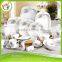 porcelain plates for hotel and banquet ,daily use white porcelain dinner plates for hotel