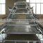 pvc coated or galvanized battery cage for chickens with full automatic system
