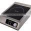 3500W electric kitchen catering equipment restaurant stainless steel commercial induction cooker