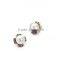 FACTORY SALE fashionable elegant pearl stud earrings/