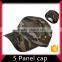 Suede Brim 5 Panel Hat Snapback