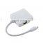 Mini DP To DVI+HD-MI+Displayport 3in1 Cable Adapter