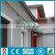 outdoor steel frame glass roof canopy for entry front door