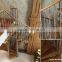 indoor wooden SS/Spiral space saving stairs prices