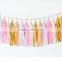 hanging tissue paper tassel garland for christmas                        
                                                Quality Choice