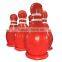 xixi toys PVC Red inflatable zorb ball bowling pins