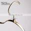 High quality cheap supermarket non slip hanger gold plated metal hanger                        
                                                Quality Choice