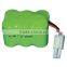 Rechargable NiMH Battery (CE, RoHS, UL approved) 2.4V, AA1800mah