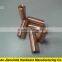 Brass metal cam groove lock coupling