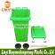 china wholesale outdoor OEM stand 360l decorative waste bins