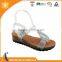 Fashion and elegant PVC ladies sandels, beach jelly sandals