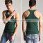 New design fashion training vest or mens tank top and tank top men with high quality accept OEM service