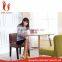 Hot sale cheap used living room dining chair with metal legs for sale