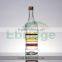 OEM wine glass bottle with printing logo 700ml