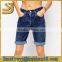 2015 Hot basic spandex garment dye wash basic shorts,denim fashion overalls,hem shorts