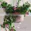 2016 Selling Factory Price Artificial Hanging Flowers Basket for Wall Decoration