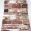 self-adhesive waterproof hot sale brick design closeout wallpaper                        
                                                Quality Choice