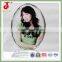 New Arrival Stylish Handsome Attractive Stick 3D Plastic Wedding Unique Picture Crystal Photo Frame