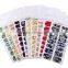 2015 wholesale 16pcs/sheet water transfer nail stickers decal cheap stickers nail