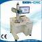 SIGN 10W 20W fiber laser marking machine with high precision laser printing on plastic