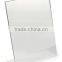 Hot sale Clear Acrylic Slant Back Ad / Sign Holder, Plastic Slanted