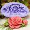 Wholesale food grade home-made flower shape silicone mold fondant