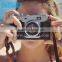 OEM Camera Accessories Genuine Leather Camera Case with Strap