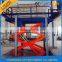 hydraulic cargo lifting equipment/guide rail cargo lift / Track traveling type platform lift